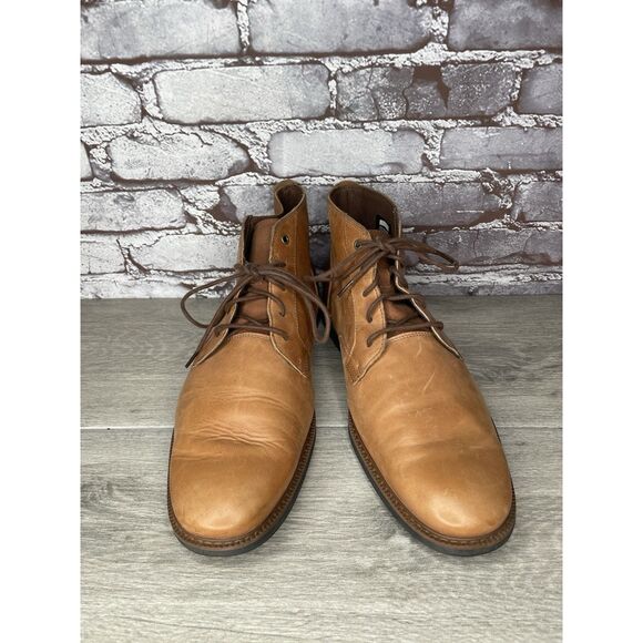 Timberland Lafayette Park Brown Leather Chukka Lace Up Boots Men Sz 12M US/46EU main image 6